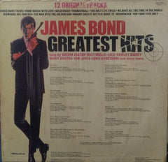 "JAMES BOND GREATEST HITS" English vinyl LP