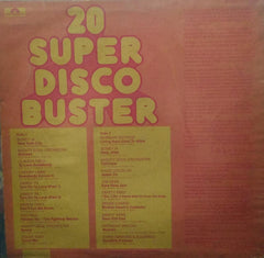 "20 SUPER DISCO BUSTER" English vinyl LP