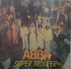 "ABBA SUPER TROUPER" English vinyl LP