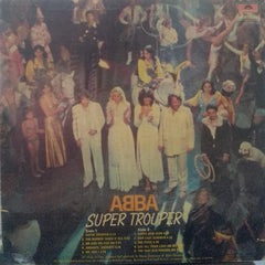 "ABBA SUPER TROUPER" English vinyl LP