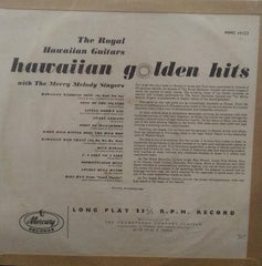 "THE ROYAL HAWAIIAN GUITARS HAWAIIAN GOLDEN HITS" English vinyl LP