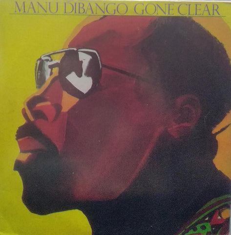 "GONE CLEAR MANU DIBANGO" English vinyl LP
