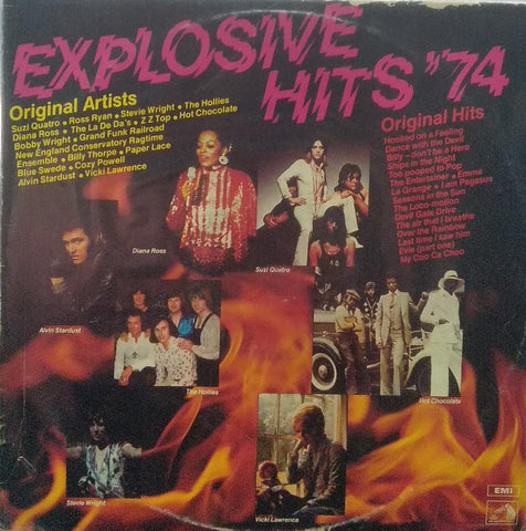 "EXPLOSIVE HITS-74" English vinyl LP