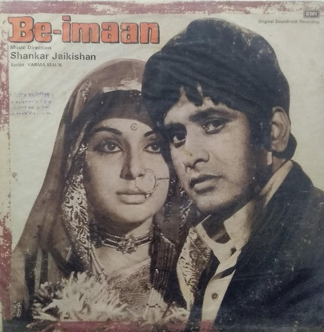 "BE-IMAAN" Hindi vinyl LP