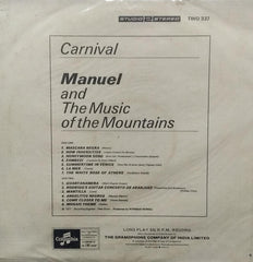 "CARNIVAL MANUEL & THE MUSIC OF THE MOUNTAINS" English vinyl LP