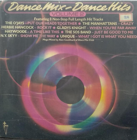 "DANCE MIX-DANCE HITS VOLUME 2" English vinyl LP