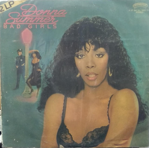 "DONNA SUMMER BAD GIRLS" English vinyl LP