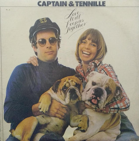 "CAPTAIN & TENNILLE LOVE WILL KEEP US TOGETHER" English vinyl LP