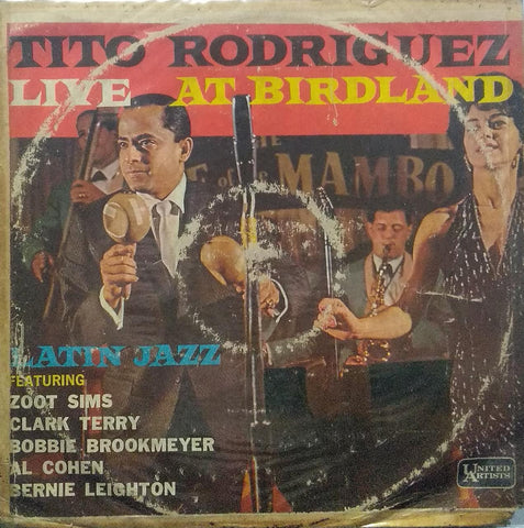 "TITO RODRIGUEZ AT BIRDLAND" English vinyl LP