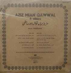 "AZIZ MIAN QAWWAL & OTHERS" Urdu vinyl LP