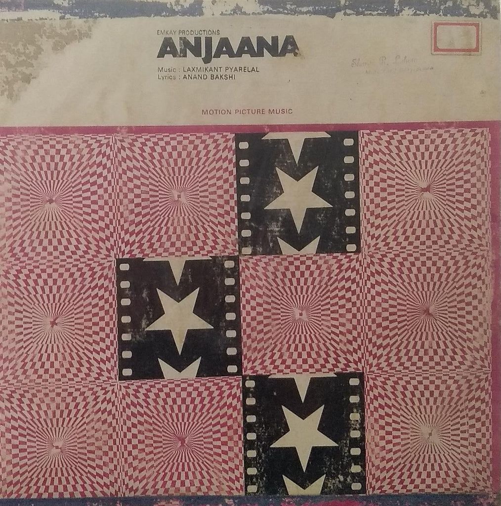 "ANJAANA" Hindi vinyl LP