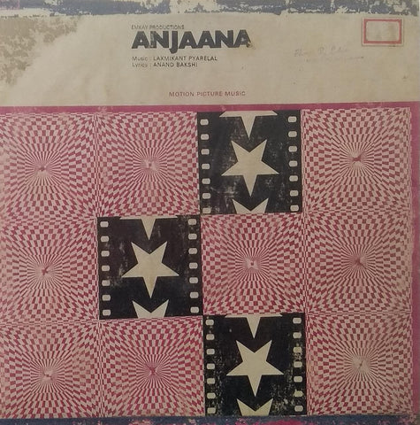 "ANJAANA" Hindi vinyl LP