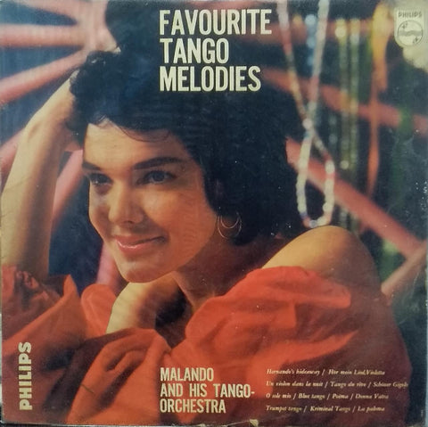 "FAVOURITE TANGO MELODIES" English vinyl LP