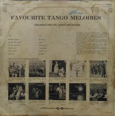 "FAVOURITE TANGO MELODIES" English vinyl LP
