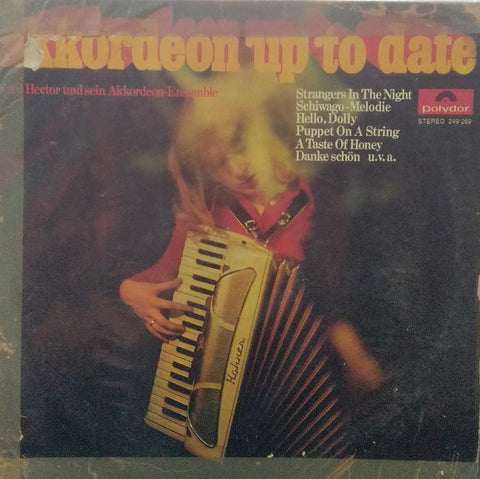 "ACCORDEON UP TO DATE" English vinyl LP