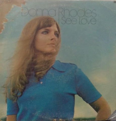 "DONNA RHODES I SEE LOVE" English vinyl LP