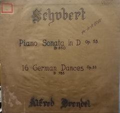 "FRANZ SCHUBERT" English vinyl LP