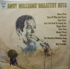 "ANDY WILLIAM'S GREATEST HITS" English vinyl LP