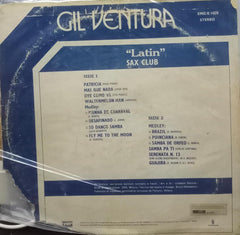 "GIL VENTURA LATIN SAX CLUB NUMBER 8" English vinyl LP