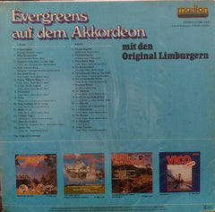 "EVERGREENS AUF DEM AKKORDEON" English vinyl LP