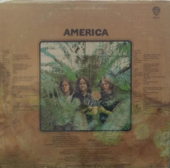 "AMERICA" English vinyl LP
