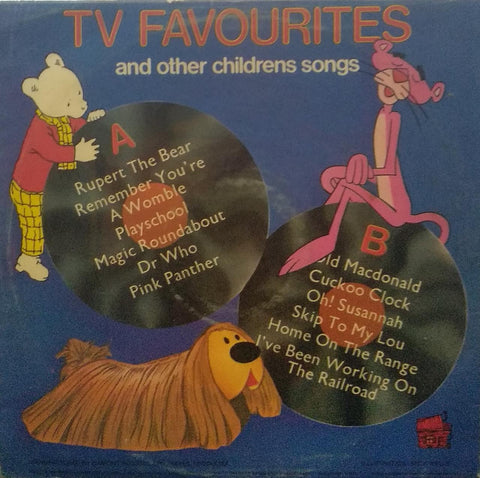 "TV FAVOURITES" English vinyl LP