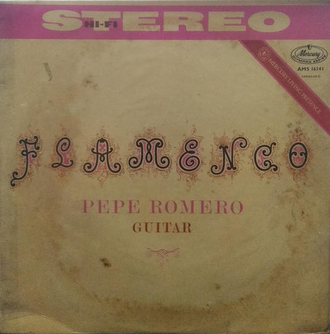 "FLAMENGO PEPE ROMERO GUITAR" English vinyl LP