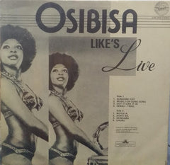 "OSIBISA LIKE'S LIVE" English vinyl LP