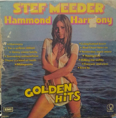 "STEF MEEDER HAMMOND HARMONY" English vinyl LP