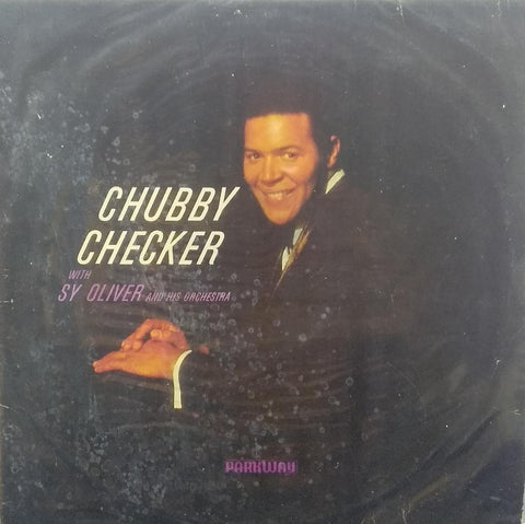 "CHUBBY CHECKER WITH SY OLIVER AND HIS ORCHESTRA" English vinyl LP