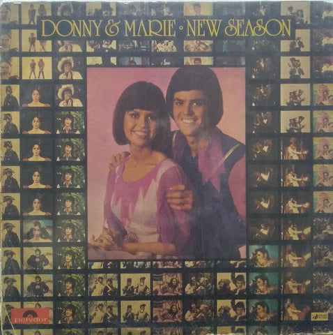 "DONNY & MARIE NEW SEASON" English vinyl LP