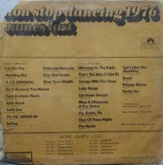 "NONSTOP DANCING '76 JAMES LAST" English vinyl LP