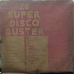 "20 SUPER DISCO BUSTER" English vinyl LP