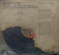 "OVERTURE! STANLEY BLACK CONDUCTING THE LONDON PHILHARMONIC ORCHESTRA" English vinyl LP
