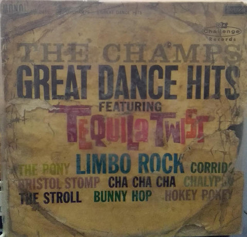 "GREAT DANCE HITS THE CHAMPS" English vinyl LP
