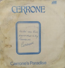 "CERRONE'S PARADISE" English vinyl LP