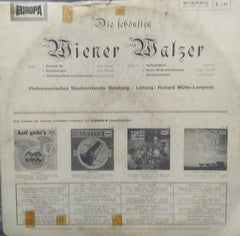 "DIENER DALZER SCHONSTEN WIENER WALZER" English vinyl LP