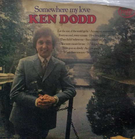 "SOMEWHERE MY LOVE KEN DODD" English vinyl LP
