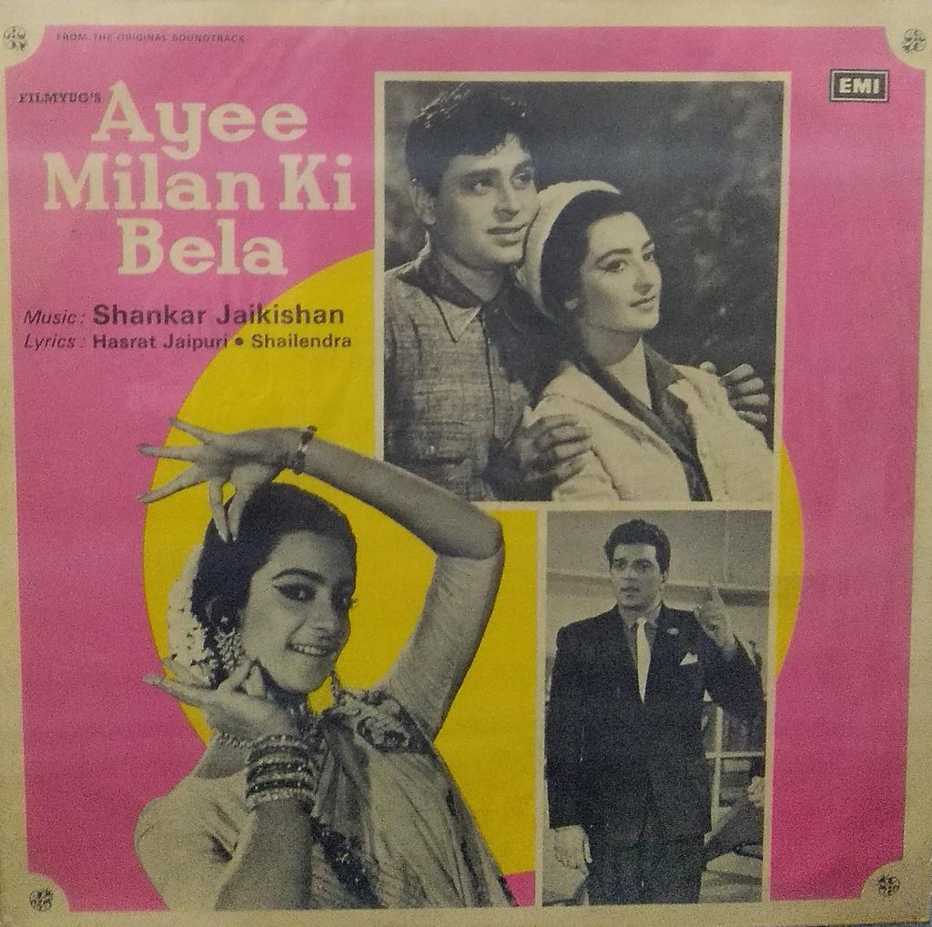 "AAYE MILAN KI BELA" Hindi vinyl LP