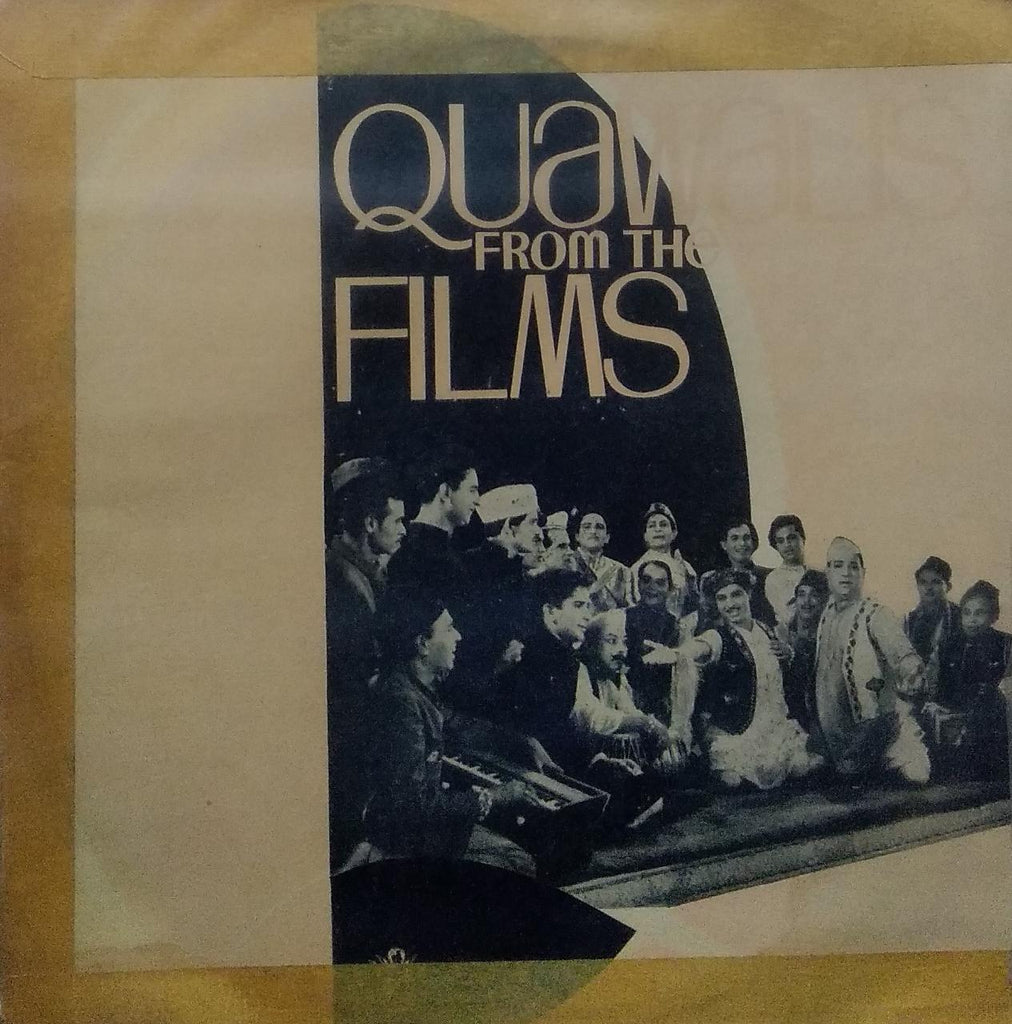 "QAWALIS FROM THE FILMS" Hindi vinyl LP