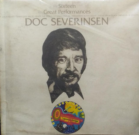 "SIXTEEN GREAT PERFORMANCES DOC SEVERINSEN" English vinyl LP