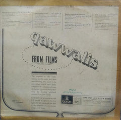 "QAWWALIS FROM FILMS" Hindi vinyl LP
