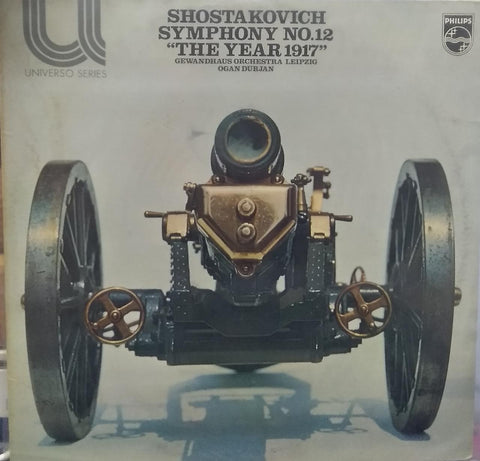 "DMITRI SCHOSTAKOWITSCH SINFONIE NR. 12, OP. 122" English vinyl LP