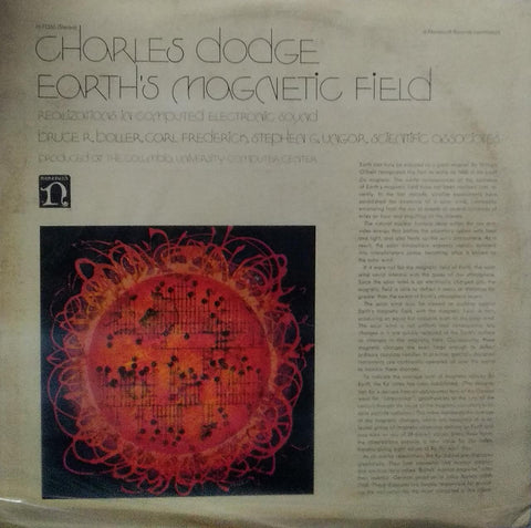 "EARTH'S MAGNETIC FIELD CHARLES DODGE" English vinyl LP