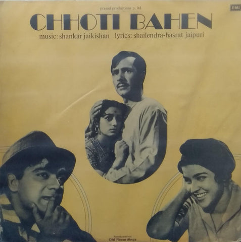 "CHHOTI BAHEN" Hindi vinyl LP