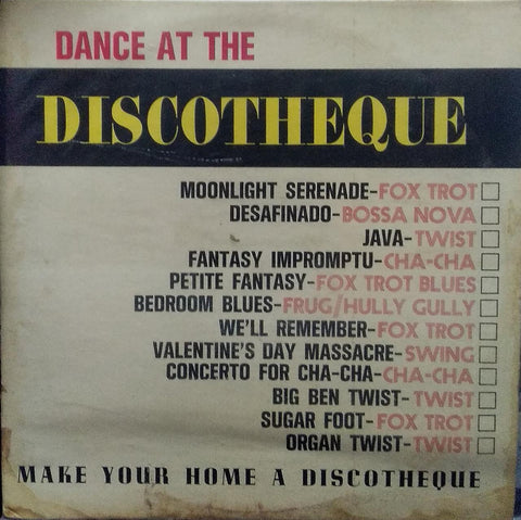 "DANCE AT THE DISCOTHEQUE" English vinyl LP