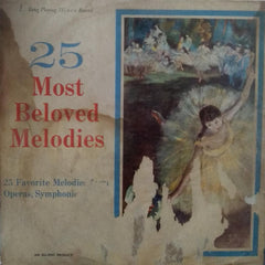 "25 MOST BELOVED MELODIES" English vinyl LP