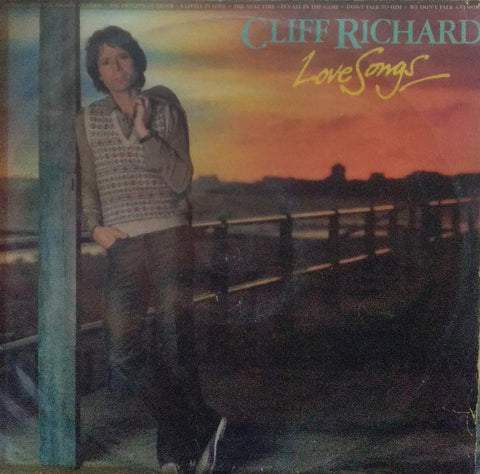 "CLIFF RICHARD LOVE SONGS" English vinyl LP