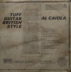 "AL CAIOLA TUFF GUITAR BRITISH STYLE" English vinyl LP