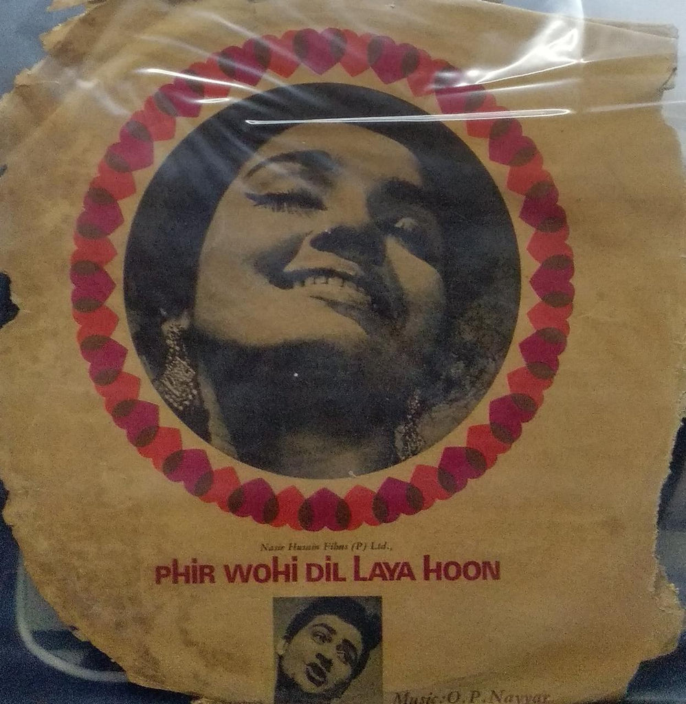 "PHIR WOHI DIL LAYA HOON" Hindi vinyl LP
